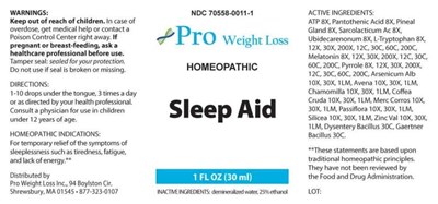 Sleep Aid (Dsrtpwli0028 Sleep Aid)